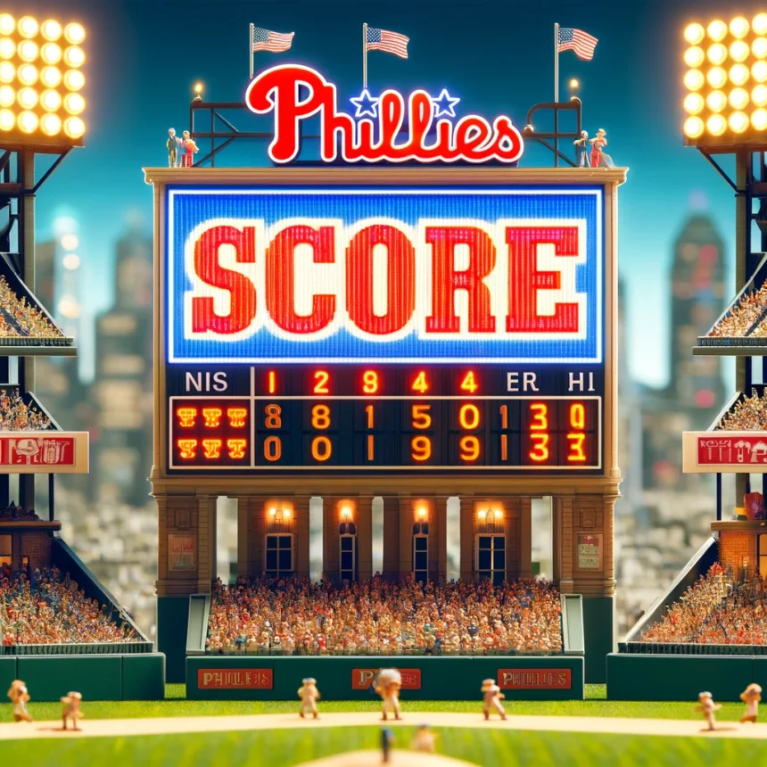 Phillies score