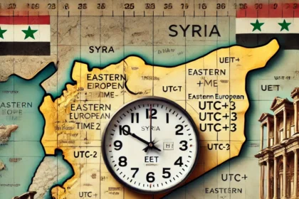 time in syria