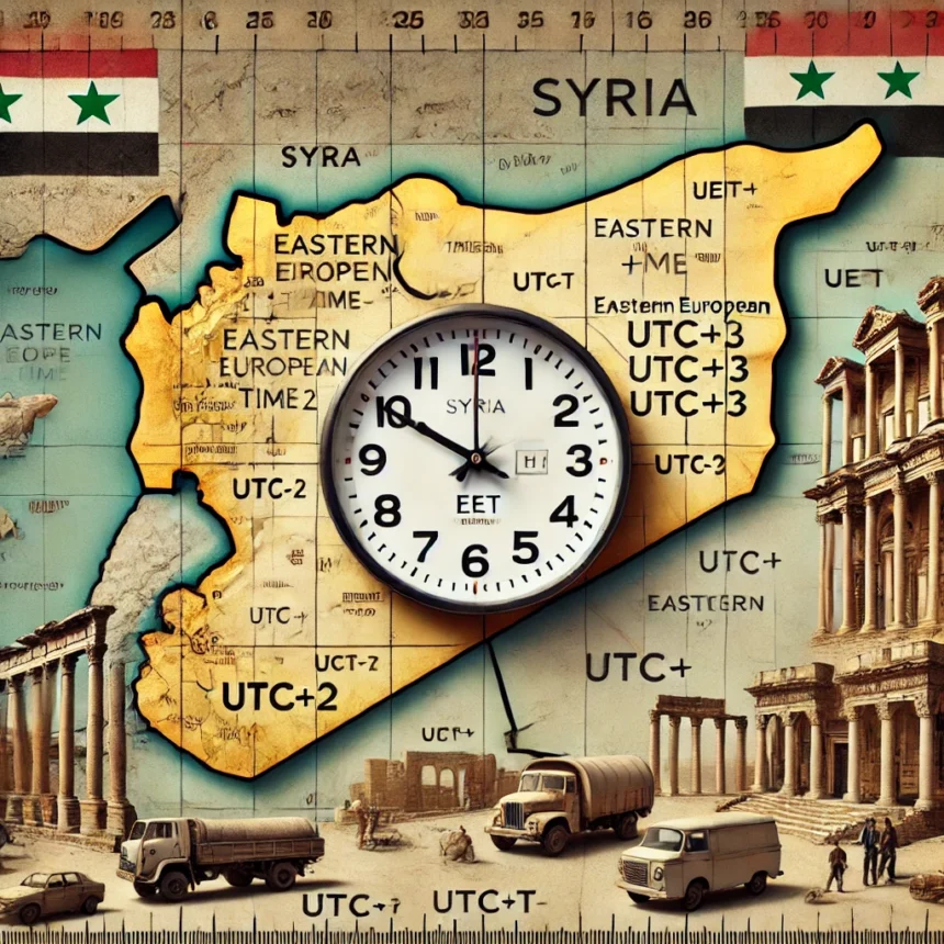 time in syria