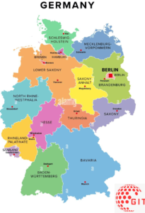 Bundesländer Karte